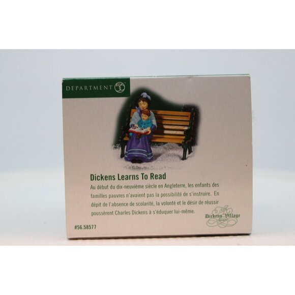 Dept 56 Dickens' Village - Dickens Learns to Read - Picture 1 of 5